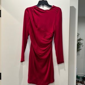Silk dress mini dress in fair condition